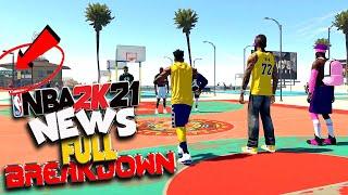 NBA 2K21 News #6 - PARK & MyCareer Trailer FULL BREAKDOWN