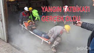 YANGIN TATBİKATI UYGULAMASI