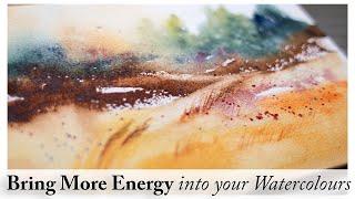 25 Tips on How To Paint Expressive and Exciting Watercolours | Learn the Loose Style for Landscapes