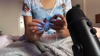 ASMR blue triggers 