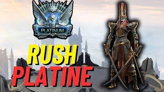 DE RETOUR EN PLATINE!!! ( rush platine ) [RAID SHADOW LEGENDS]