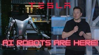 Tesla Optimus: Elon Musk revealed Tesla AI Humanoid at Tesla's Investors Day 2023