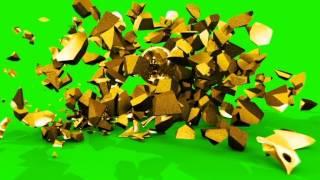 Green Screen Slow Motion Exploding Skull - Footage PixelBoom