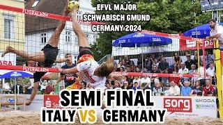 EFVL Major Gmünd 2024: Men's Semi Final Italy vs Germany