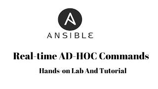 Ansible Ad-Hoc Commands With Real Time Usage For Devops Hands-On Lab Practices | Hands-on with demo