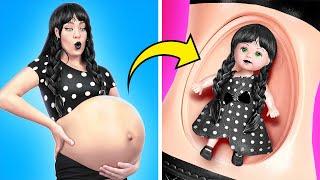 Vampire reich schwanger vs. arm schwanger! Baby Wednesday* Beliebte Vampir Mama-Hacks!