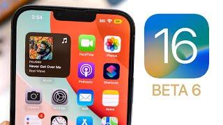 iOS 16 Beta 6 Released - What's New?