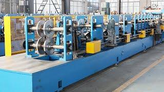 CZ Purlin Roll Forming Machine with Pre-Cut