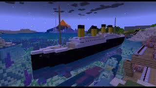 Minecraft titanic model sinking using commands