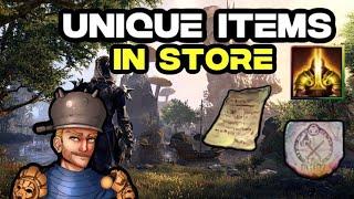 ESO Weekly Vendors; Great Sets, Good Mythics and Unique Items