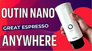 Outin Nano Portable Espresso Machine. The best coffee brewer when you travel?