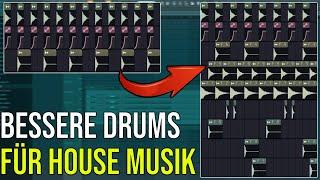 BESSERE Drum Patterns für HOUSE erstellen