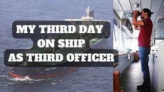 My Third Day On Ship As 3rd Officer In Fujairah, UAE || Merchant Navy || Life In Sea || Navik Rudra