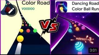 Color Road V/S Dancing Road GAME COMPARISON || BY GAMERZ TOPER