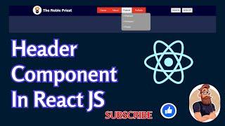Header Component In React JS 