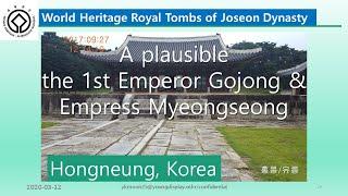 The tomb of Emperor Gojong of Joseon Dynasty, Seoul, Korea