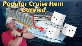 A Popular Item Is Being Banned From This Cruise Line