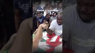 Who remember this? Khaled Jashell is competitive.  #armwrestling #shorts #devonlarratt