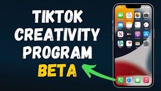 Join TikTok creativity program beta in 2024 (NEW UPDATE)