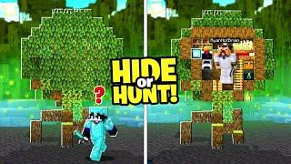 Minecraft Hide or Hunt, But in a Secret Mangrove Swamp TREE Base!