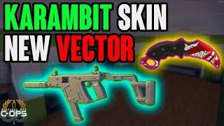 Critical Ops Karambit Knife Skins + New Gun Vector!