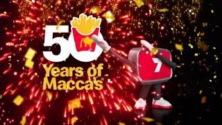 Channel Seven - 50 Years of McDonalds Ident - SD (June 2021)