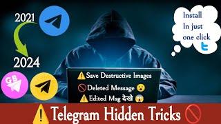 ️Telegram Deleted Msg कैसे देखें ?? Telegram Hacks ?? Telegram Premium Features !!Telegram Hacking!