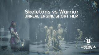 Skeletons vs Warrior | UE5 | Unreal Engine | Cinematic Short Film