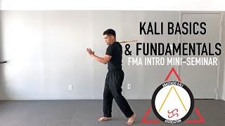 Filipino Martial Arts Beginners Mini-Seminar | Anastacio Kali