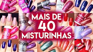 TODAS as MISTURINHAS de ESMALTES de 2022 | Retrospectiva Esmalte e Cor - Por Gabriela Becker