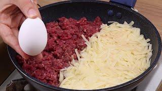 A healthy and easy recipe for ground beef and potatoes that you will make again and again!