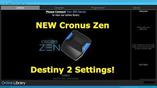 NEW Cronus Zen settings for Destiny 2. Walk through guide for set up