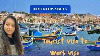 Change Visit Visa to Work Visa | Latest 2024| Malta Work permit| How to | Students