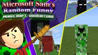 Microsoft Sam's Random Funny Minecraft Adventure