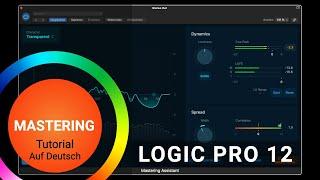 Logic Pro 12 Mastering Assistant auf Deutsch