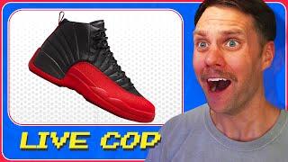 LIVE COP: AIR JORDAN 12 FLU GAME