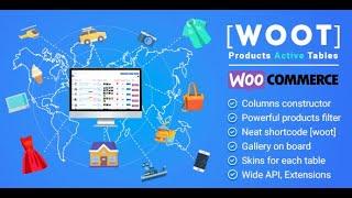 Meet WOOT -  WooCommerce Product Table (Active)