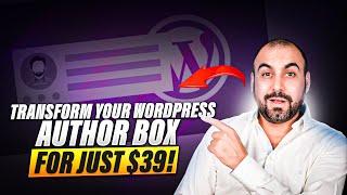 Transform Your WordPress Author Box for Just $39! Appsumo Authorsy Lifetime Deal