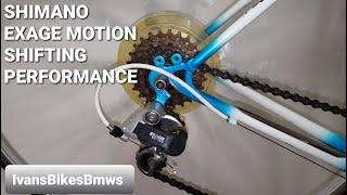 Shimano EXAGE Motion Friction Shifting Performance | 4K