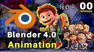 Blender 4.0 Full Course | 3d Animation Tutorial | Learn 3d Cartoon Making