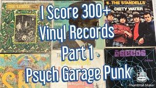 I Score 300+ Vinyl Records.  Punk Psych, Jazz & Garage Part 1
