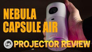 Nebula Capsule Air: World's Smallest Google TV Projector Reviewed