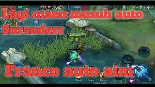 Lagi main Franco, Musuh auto surender Mobile Legends