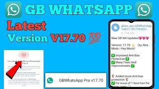 GB WhatsApp Update Kaise Kare | you Need The Official WhatsApp | GB Wp Latest Version V17.70 2024