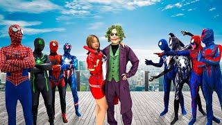 SUPERHERO's Story || Team SUPER SPIDER-MAN vs SUPER BAD-HERO Team...! ( Funny, Live Action )