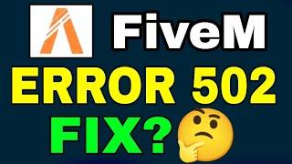 Fivem Error Generating Ros Entitlement Token 502 | Fivem Error 502 | Fivem Server Down Today