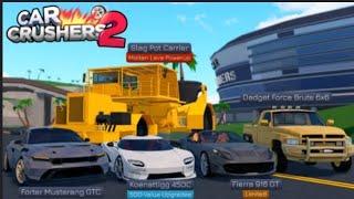 Что добавили в новом обновлении car crushers 2