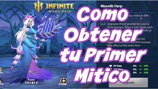 INFINITE MAGICRAID Como Obtener Tu primer Personaje Mitico