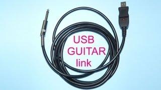 USB guitar link