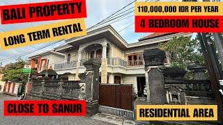 Bali Property Rental Guide Price Close to Sanur, Bali House Tour